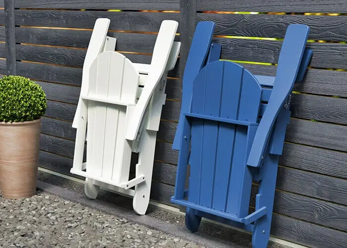 TORVA Folding Adirondack Chairs Set (4 Pack) | TORVA